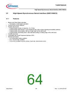 浏览型号TLE9879QXA40的Datasheet PDF文件第64页