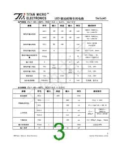 浏览型号TM1640的Datasheet PDF文件第3页