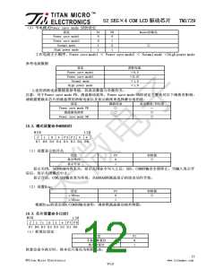 浏览型号TM1729的Datasheet PDF文件第12页