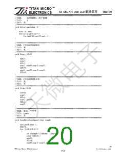 浏览型号TM1729的Datasheet PDF文件第20页