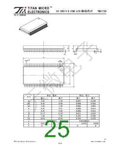 浏览型号TM1729的Datasheet PDF文件第25页