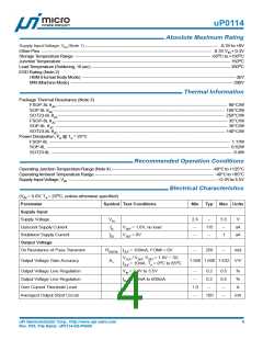 浏览型号UP0114的Datasheet PDF文件第4页