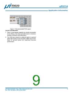 浏览型号UP0114的Datasheet PDF文件第9页