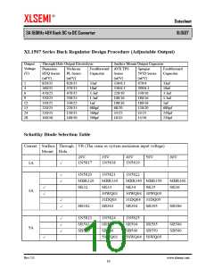 浏览型号XL1507的Datasheet PDF文件第10页