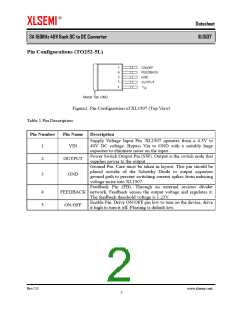 浏览型号XL1507的Datasheet PDF文件第2页