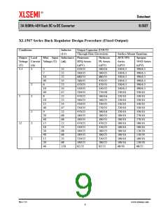 浏览型号XL1507的Datasheet PDF文件第9页