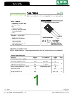 浏览型号30APU06的Datasheet PDF文件第1页
