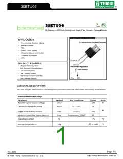 浏览型号30ETU06的Datasheet PDF文件第1页
