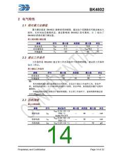浏览型号BK4802的Datasheet PDF文件第14页