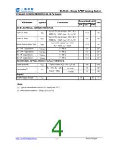浏览型号BL1551的Datasheet PDF文件第4页