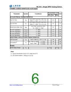 浏览型号BL1551的Datasheet PDF文件第6页