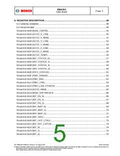 浏览型号BMA253的Datasheet PDF文件第5页