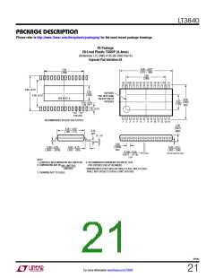 浏览型号LT3840的Datasheet PDF文件第21页